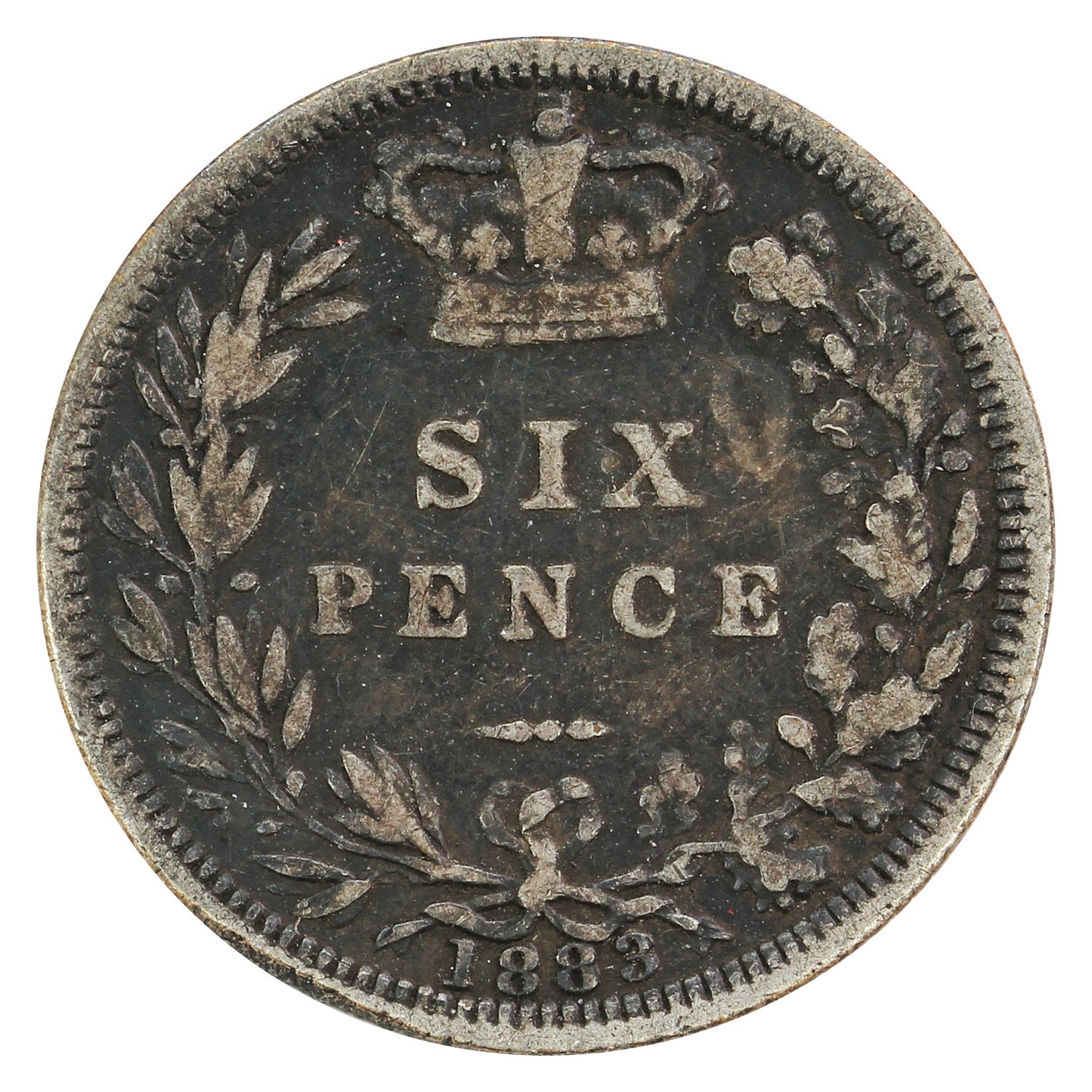 Great Britain 1883 6 Pence Very Fine (VF20)
