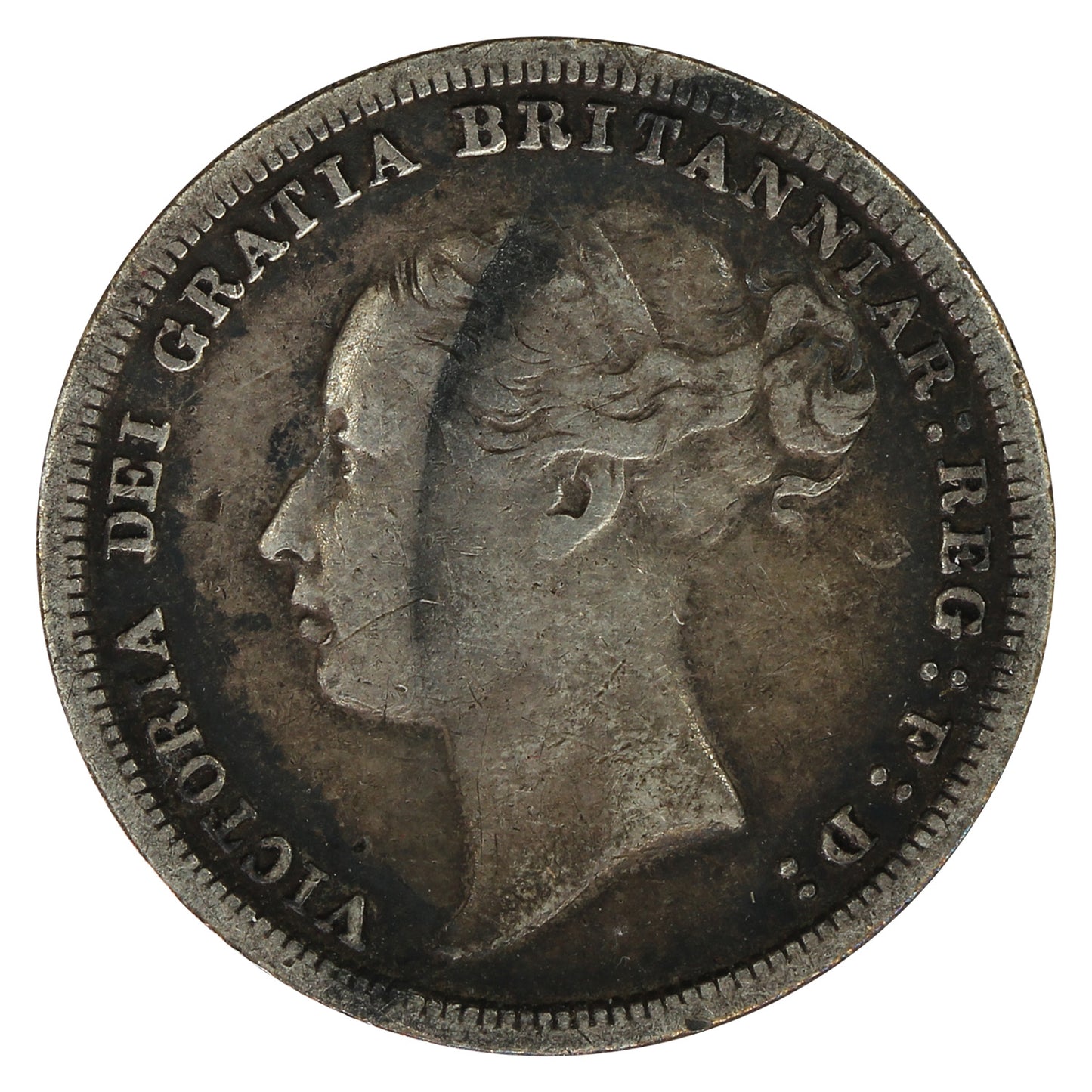 Great Britain 1883 6 Pence Very Fine (VF20)