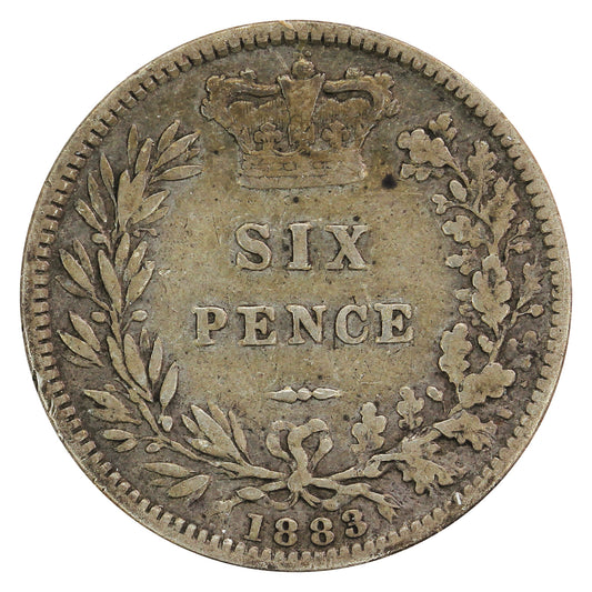 Great Britain 1883 6 Pence VG-F (VG10)