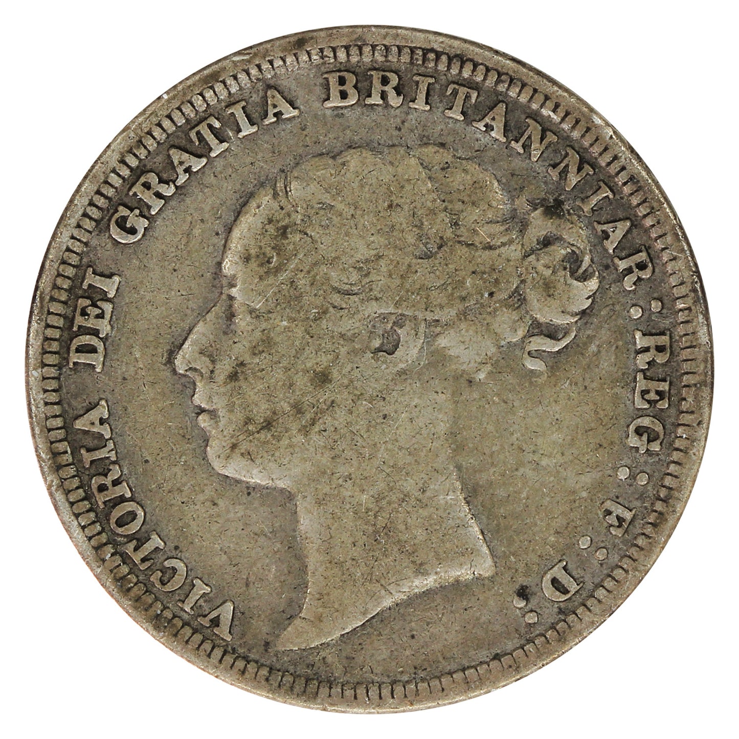 Great Britain 1883 6 Pence VG-F (VG10)