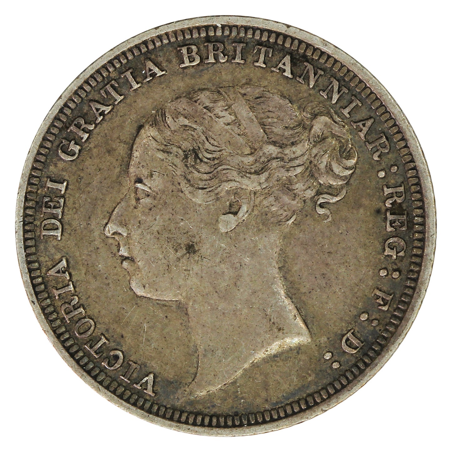 Great Britain 1885 6 Pence VF-EF (VF30)