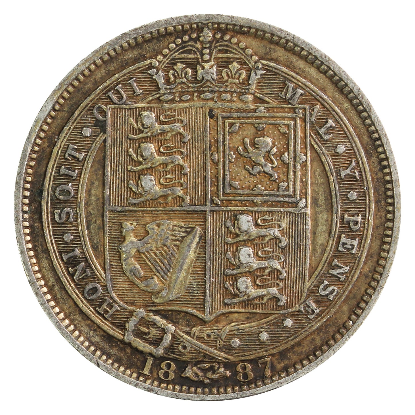 Great Britain 1887 Jubilee 6 Pence VF-EF (VF30)