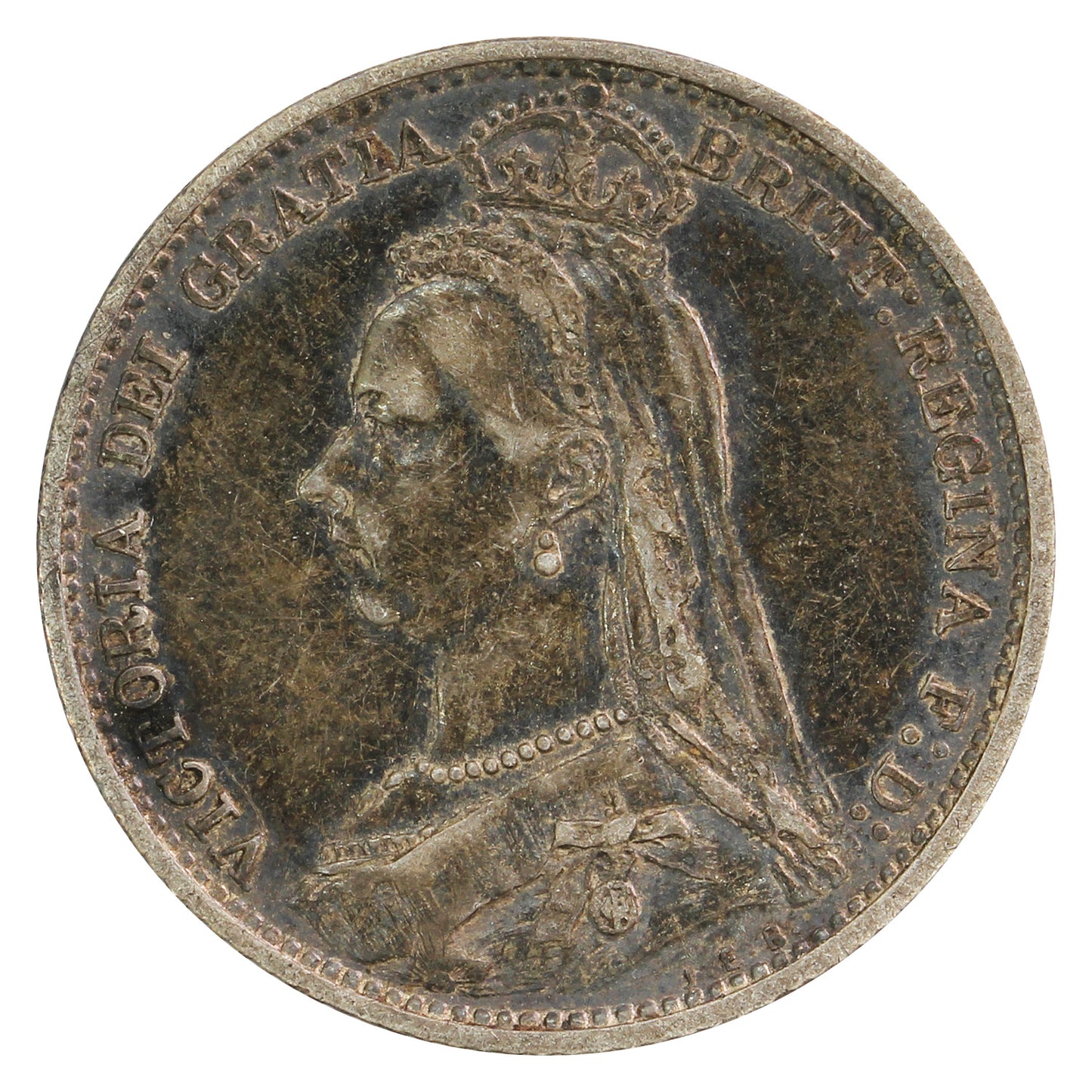 Great Britain 1888 6 Pence VF-EF (VF30)