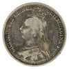 Great Britain 1892 6 Pence Fine (F12)
