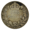 Great Britain 1899 6 Pence Very Good (VG8)