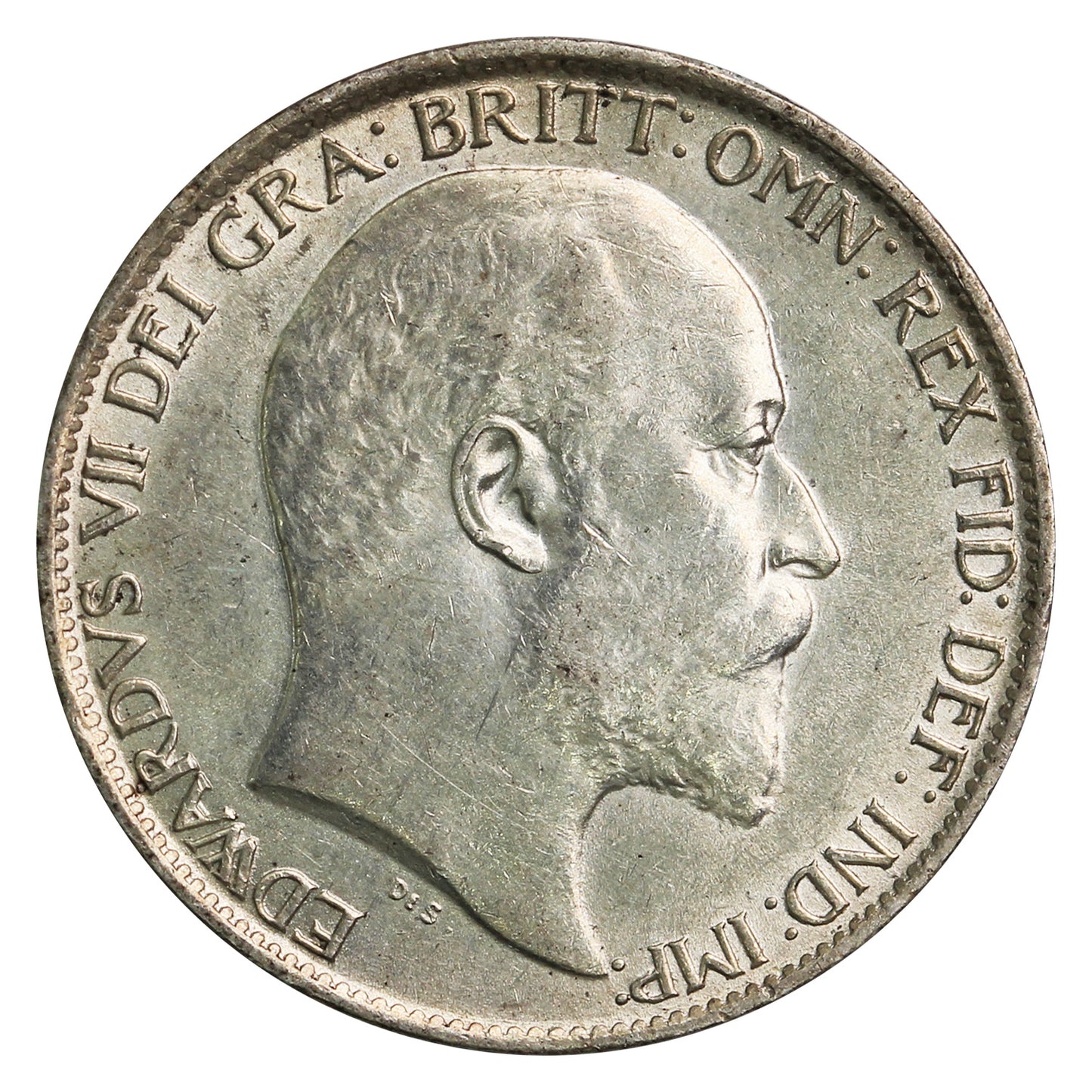 Great Britain 1902 6 Pence AU-UNC (AU55)