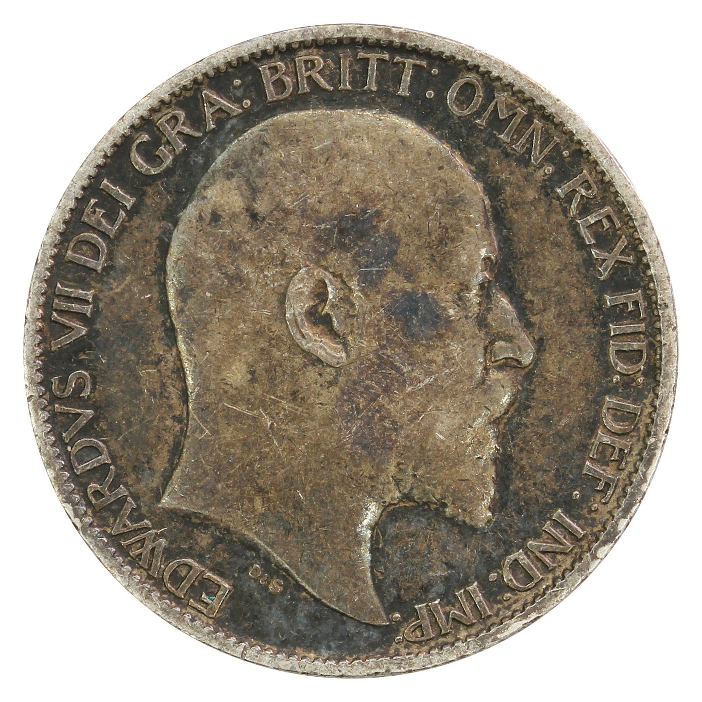 Great Britain 1902 6 Pence Fine (F12)