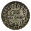 Great Britain 1906 6 Pence Fine (F12)