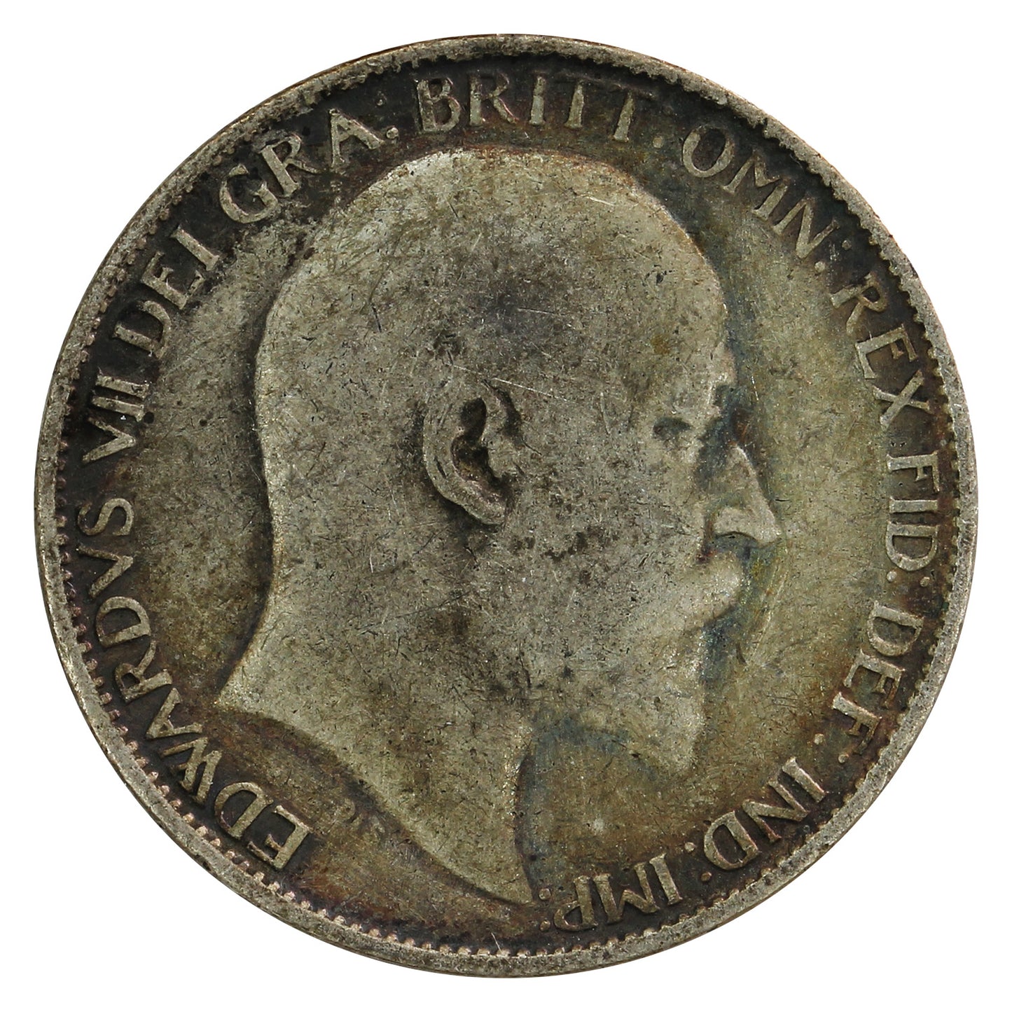 Great Britain 1906 6 Pence Fine (F12)