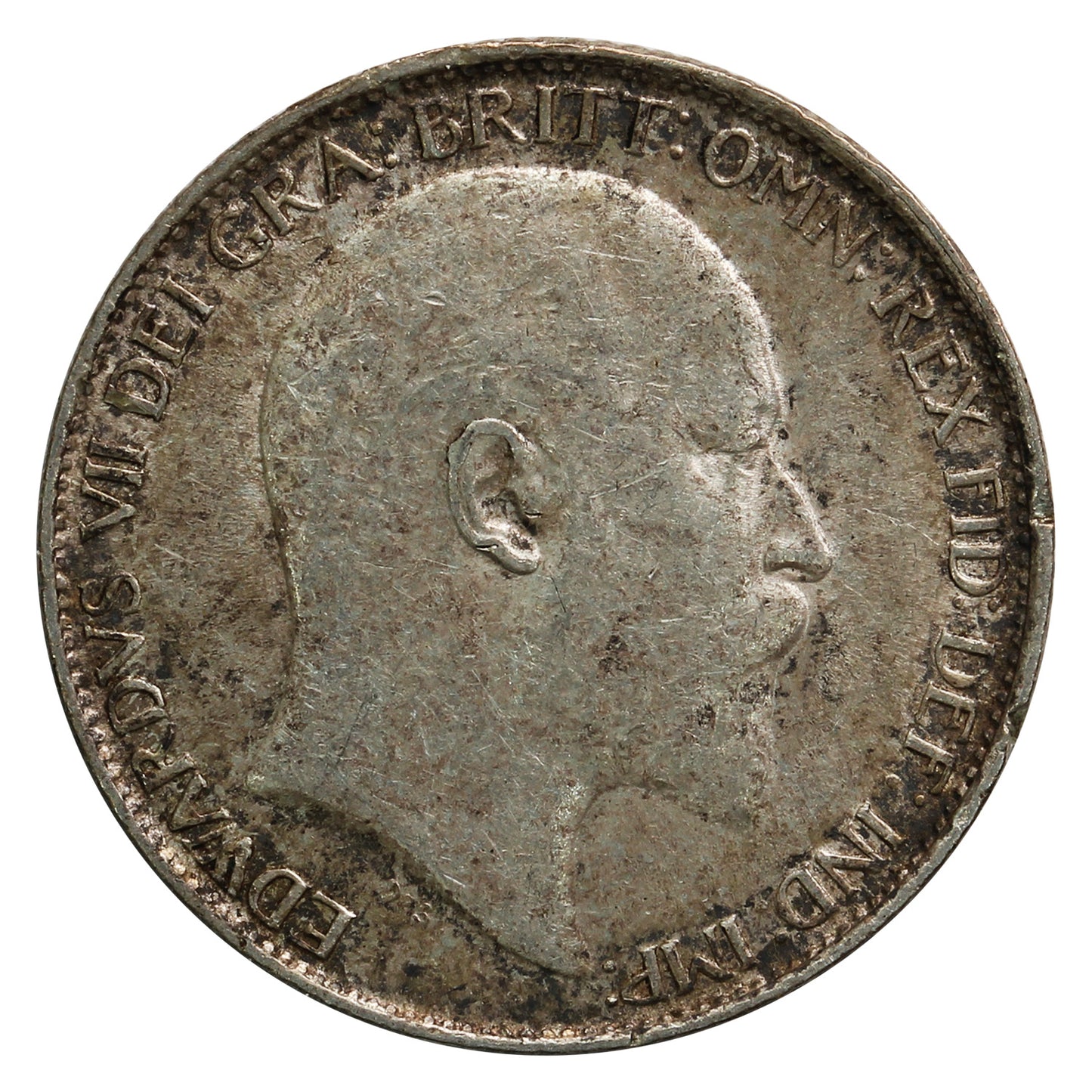 Great Britain 1907 6 Pence Extra Fine (EF40)