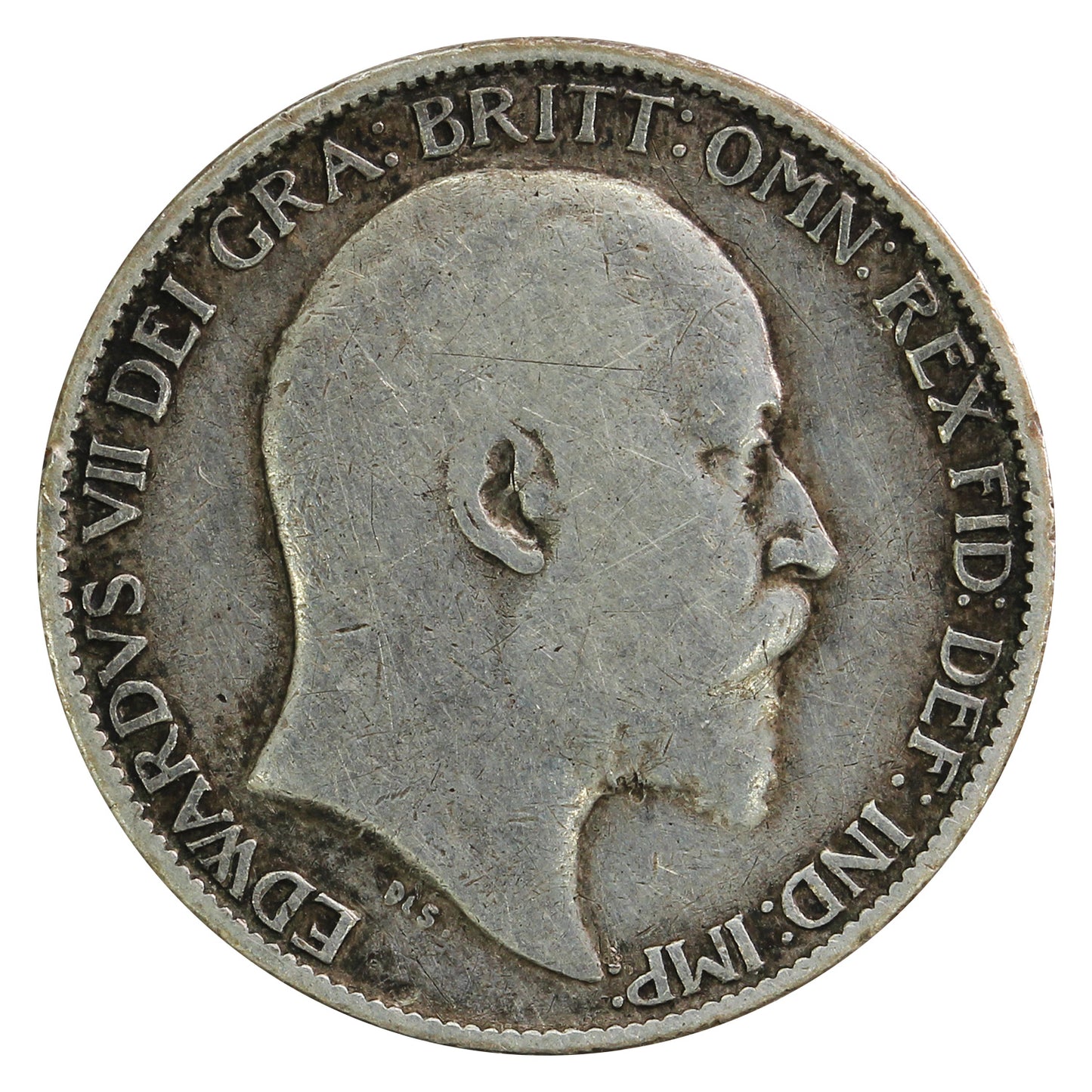 Great Britain 1908 6 Pence Fine (F12)