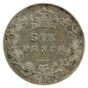 Great Britain 1909 6 Pence Fine (F12)