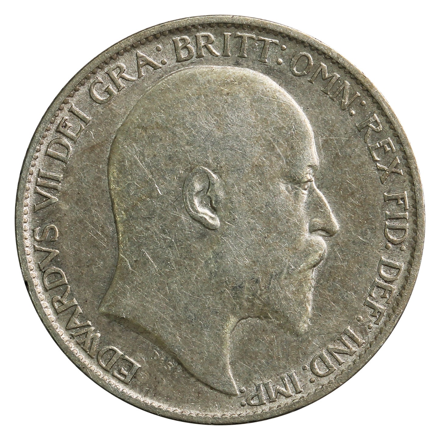 Great Britain 1909 6 Pence Fine (F12)