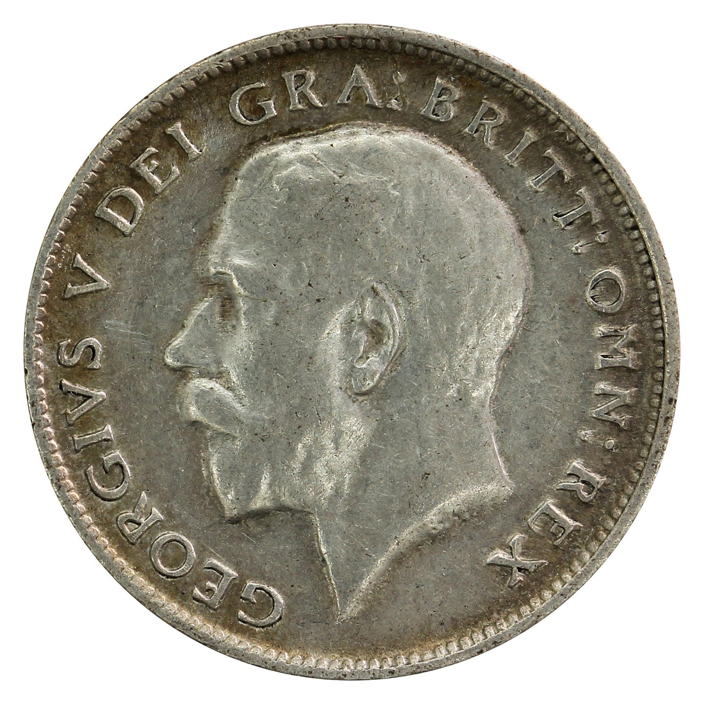 Great Britain 1916 6 Pence Very Fine (VF20)