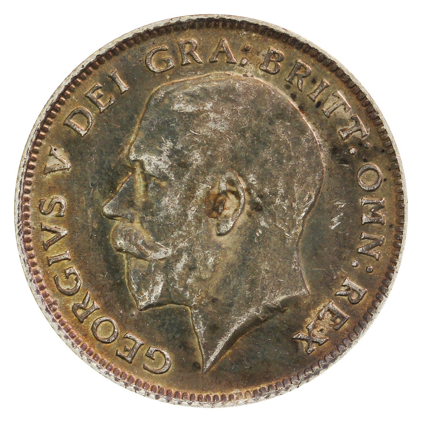Great Britain 1918 6 Pence Very Fine (VF20)