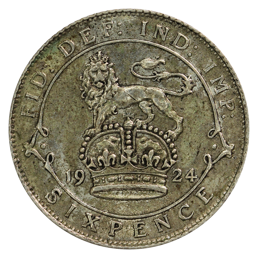 Great Britain 1924 6 Pence VF-EF (VF30)