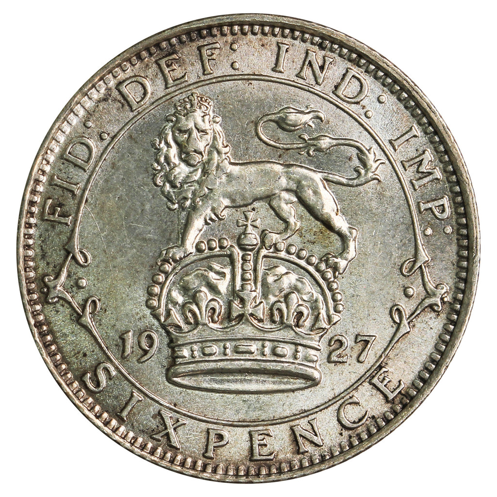 Great Britain 1927 6 Pence Uncirculated (MS60)