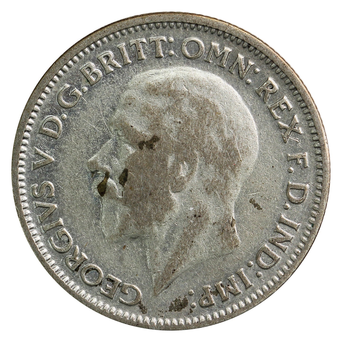 Great Britain 1935 6 Pence Circulated
