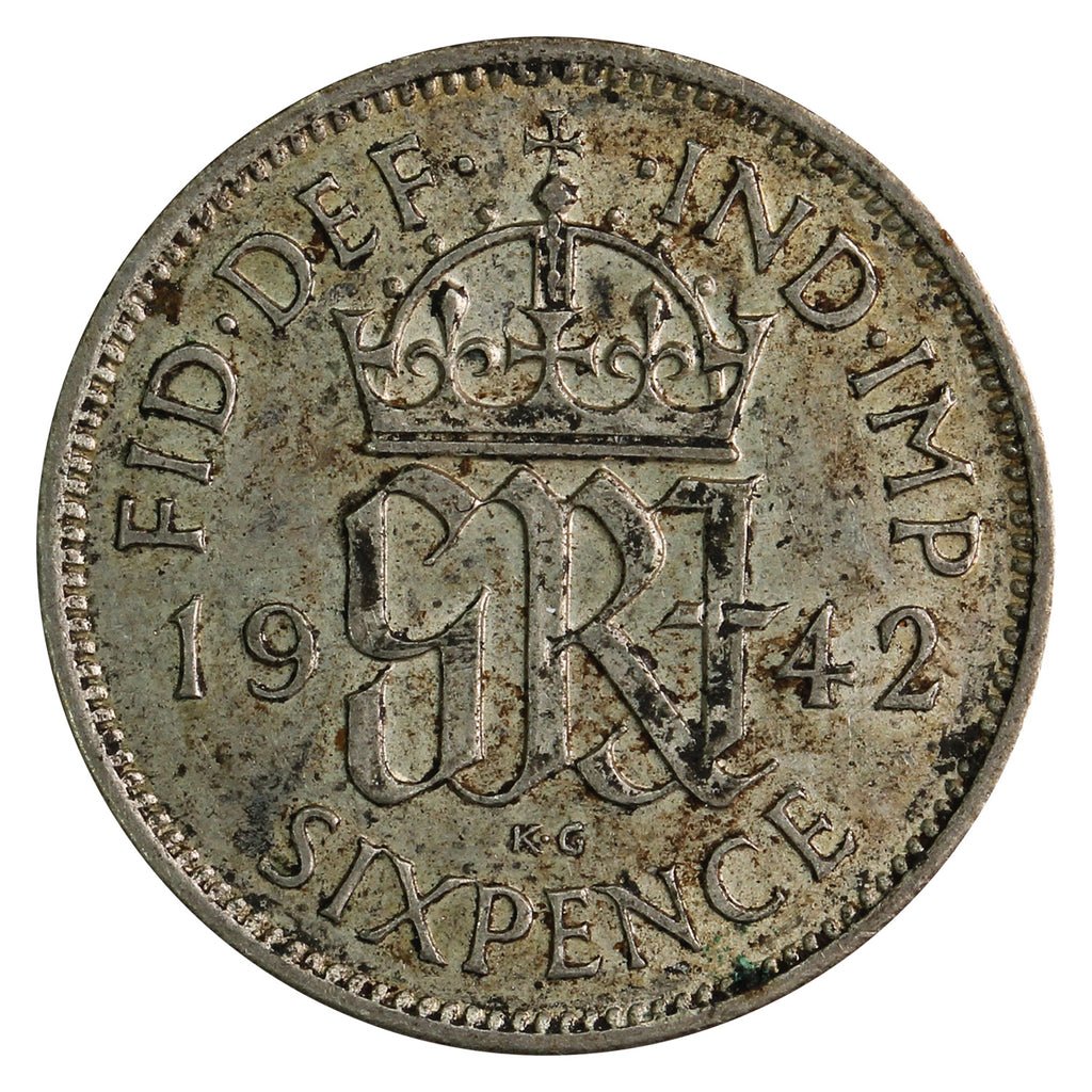 Great Britain 1942 6 Pence Circulated
