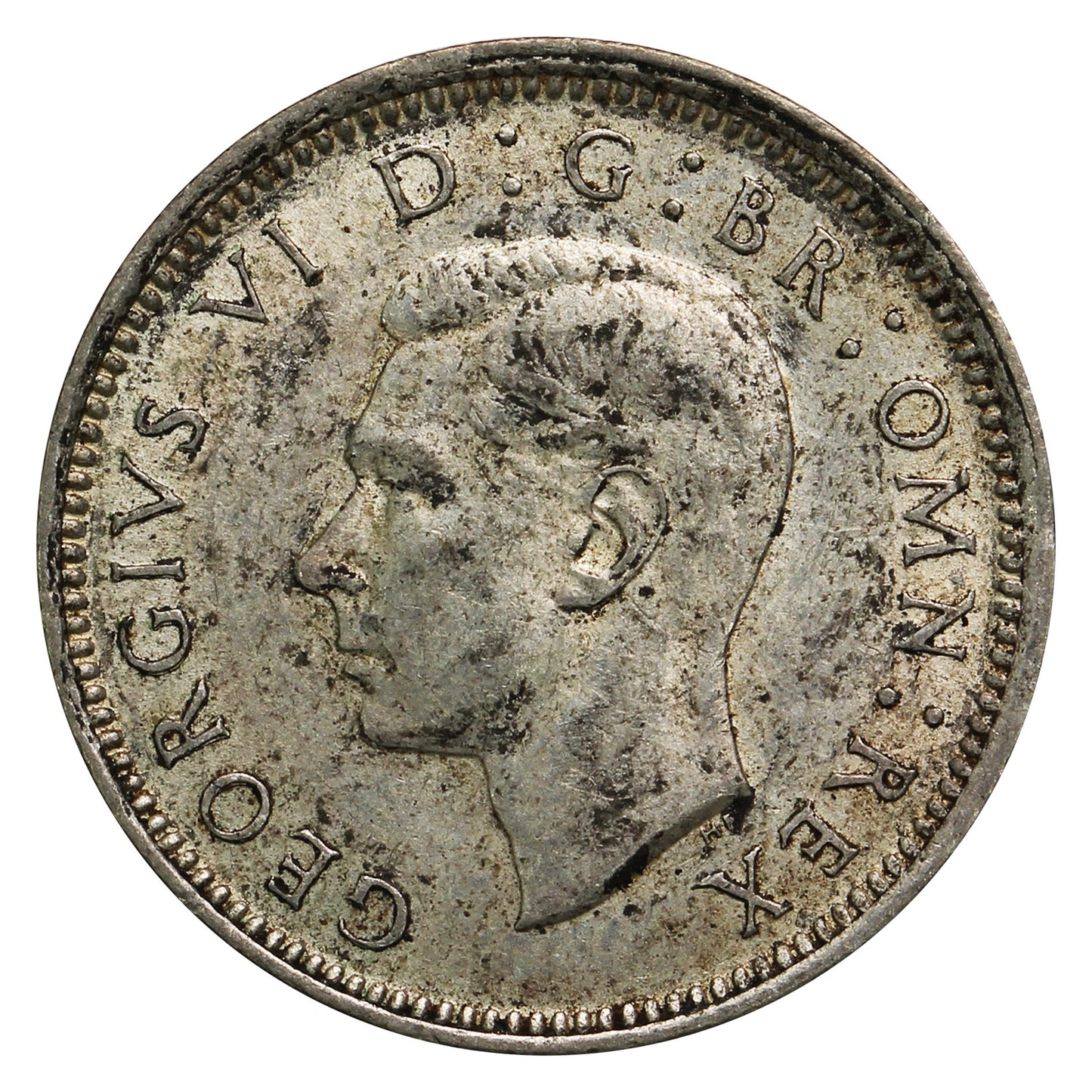 Great Britain 1942 6 Pence Circulated