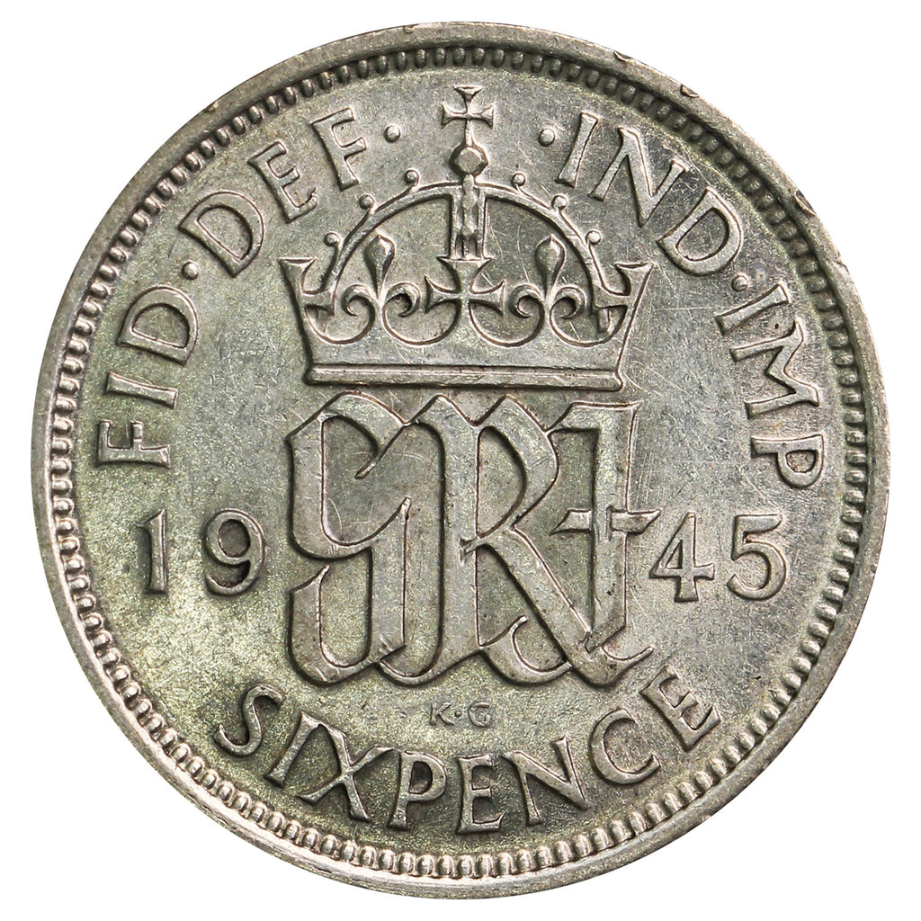 Great Britain 1945 6 Pence Circulated
