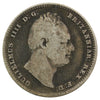 Great Britain 1834 William IV Shilling Very Good (VG8)