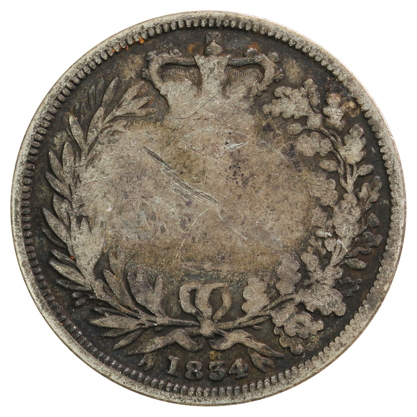 Great Britain 1834 Shilling G-VG (G6)