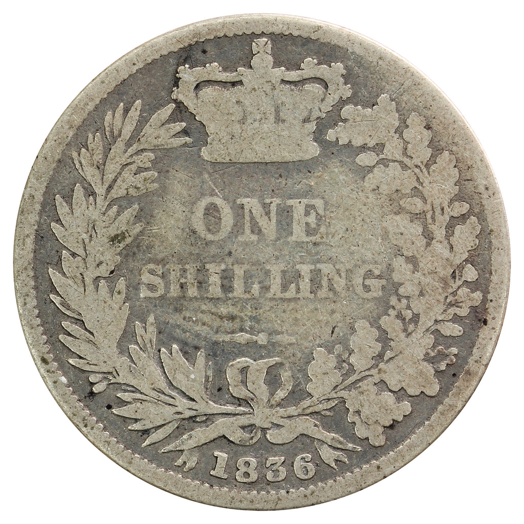 Great Britain 1836 Shilling G-VG (G6)