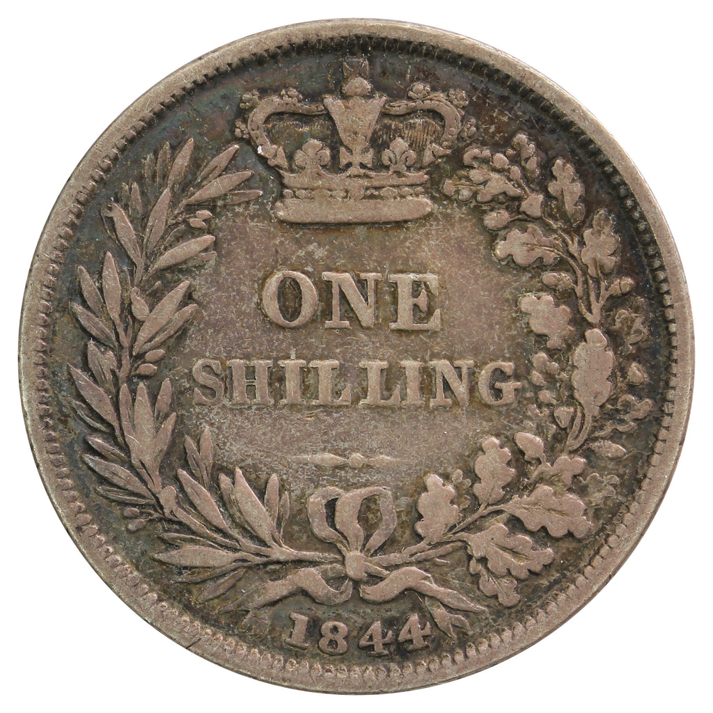Great Britain 1844 Shilling VG-F (VG10)