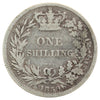 Great Britain 1859 Shilling Very Good (VG8)