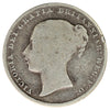 Great Britain 1859 Shilling Very Good (VG8)