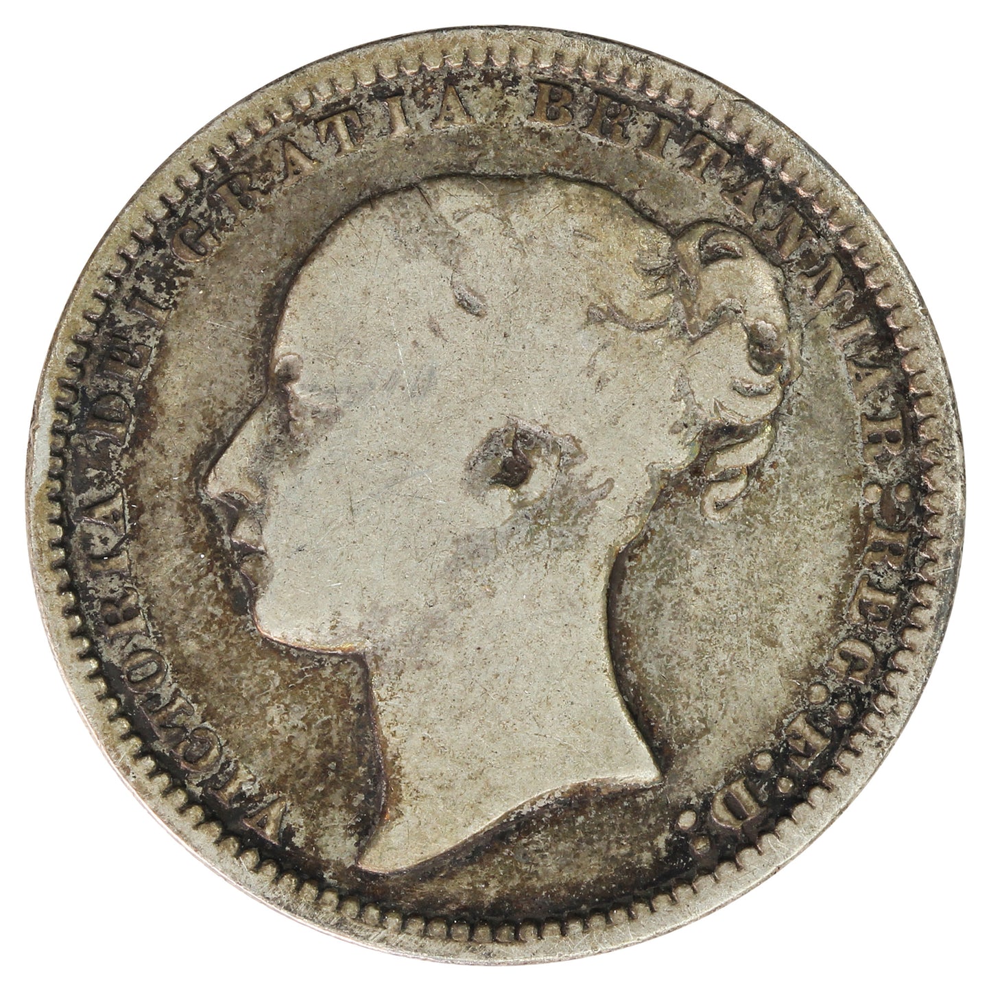 Great Britain 1868 Die #21 Shilling VG-F (VG10)