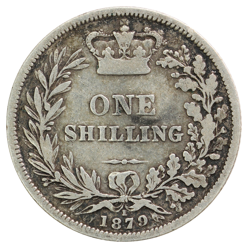 Great Britain 1879 Die #1 Shilling VG-F (VG10)