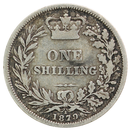 Great Britain 1879 Die #1 Shilling VG-F (VG10)