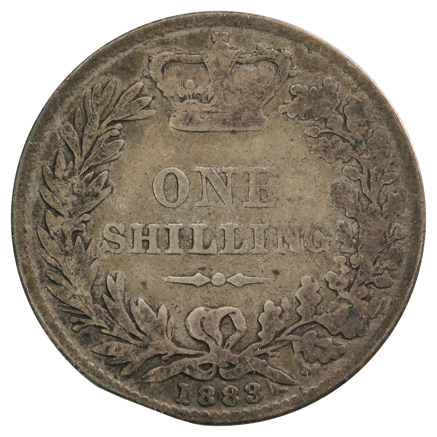 Great Britain 1883 Shilling Very Good (VG8)