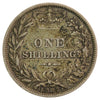 Great Britain 1887 Young Head Shilling Very Fine (VF20)