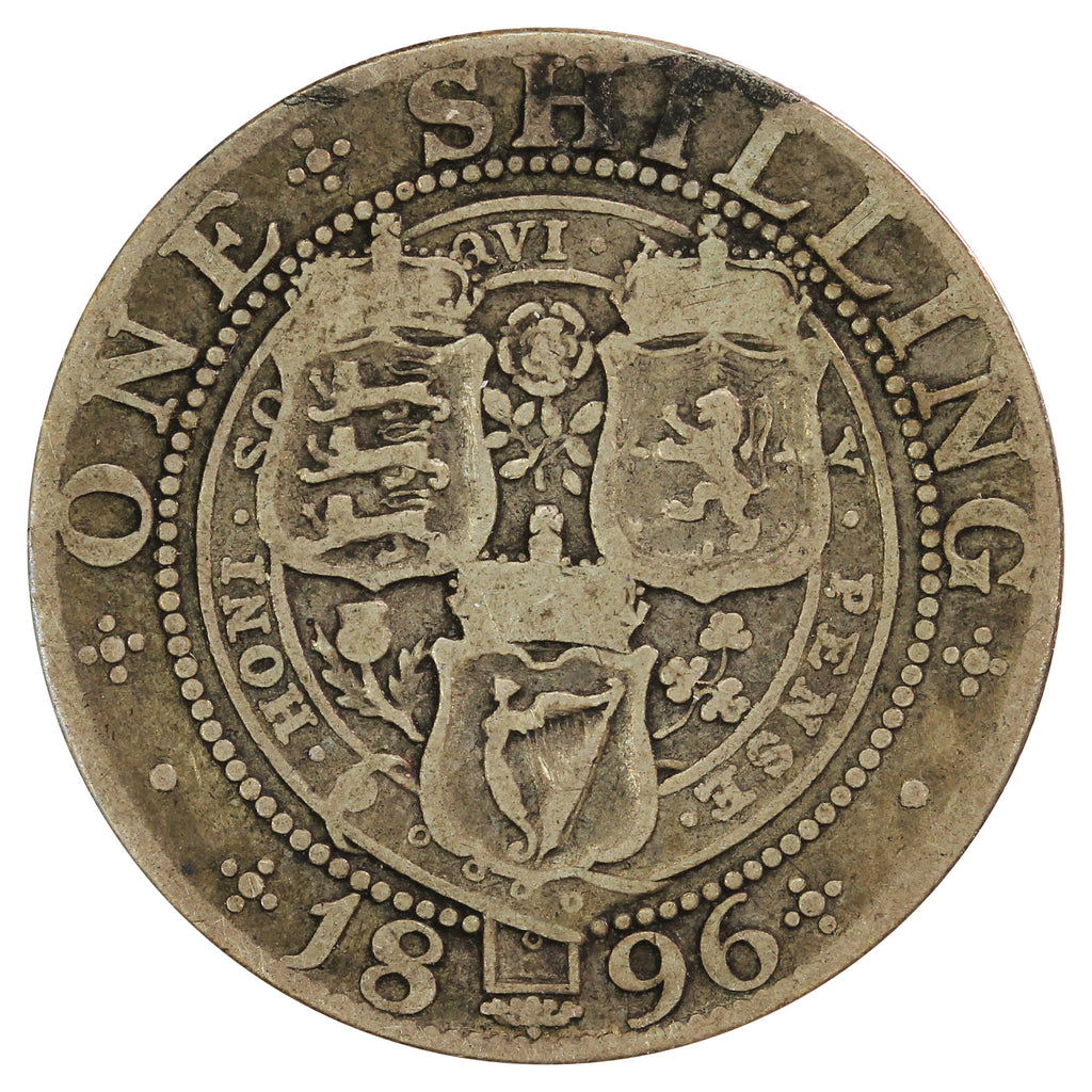 Great Britain 1896 Shilling Good (G4)