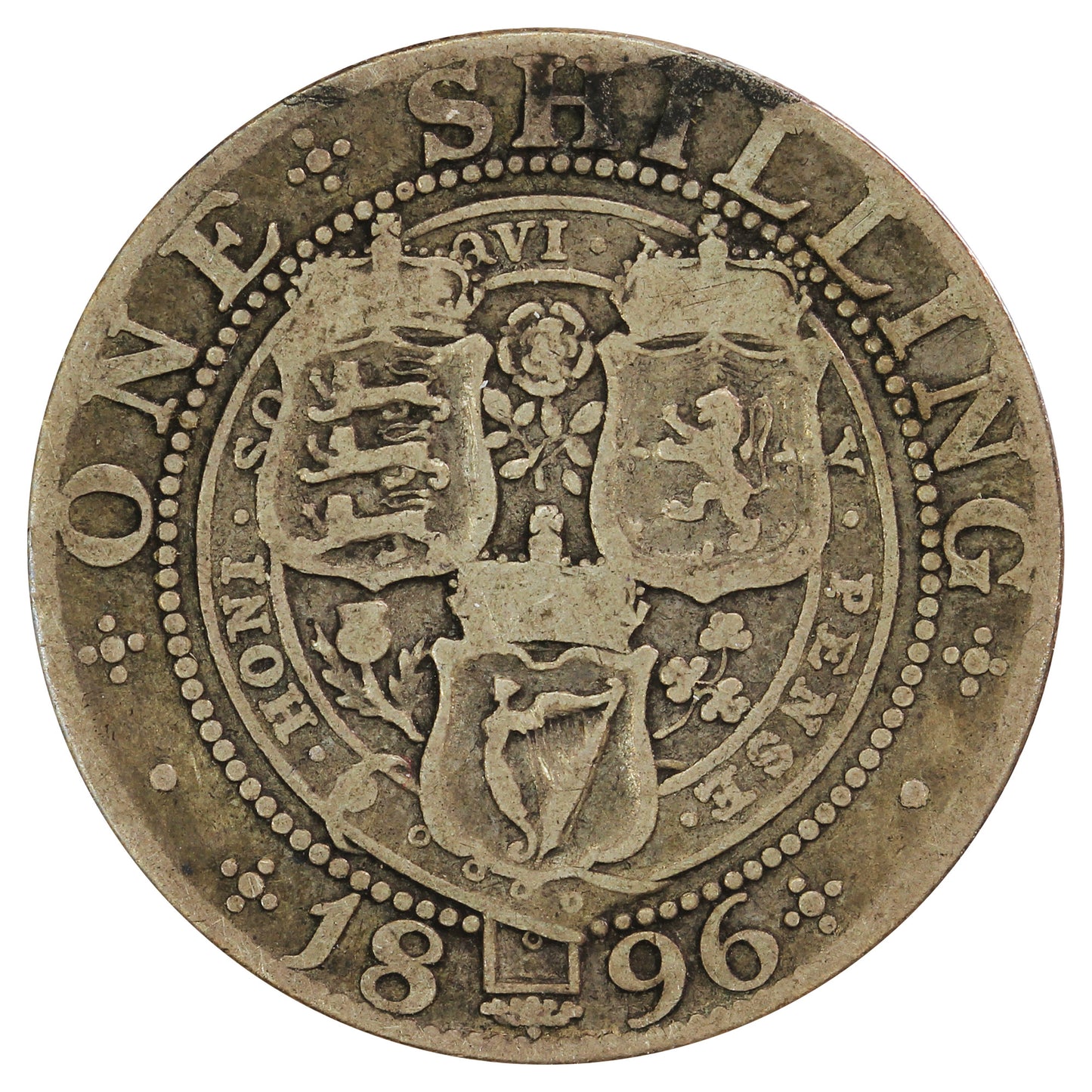 Great Britain 1896 Shilling Good (G4)