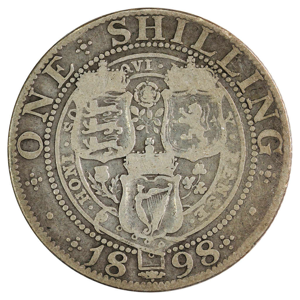 Great Britain 1898 Shilling G-VG (G6)