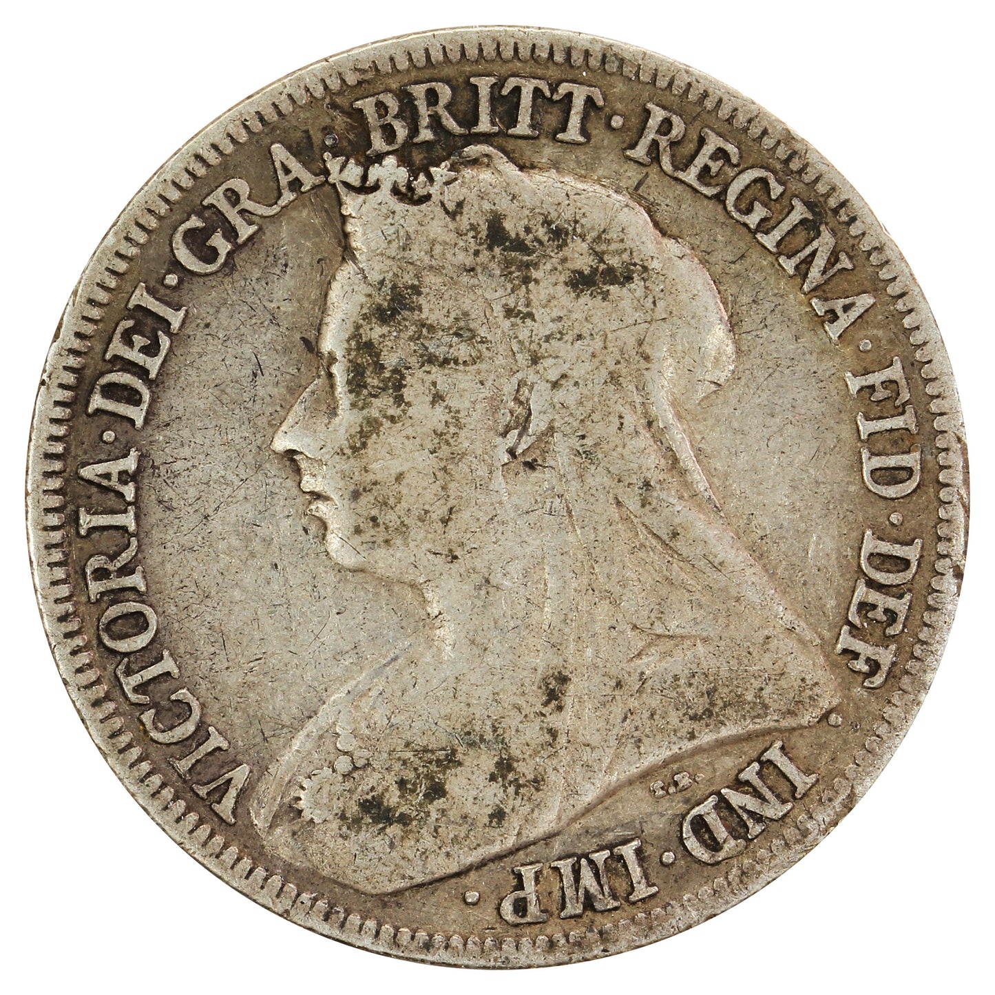 Great Britain 1899 Shilling Fine (F12)