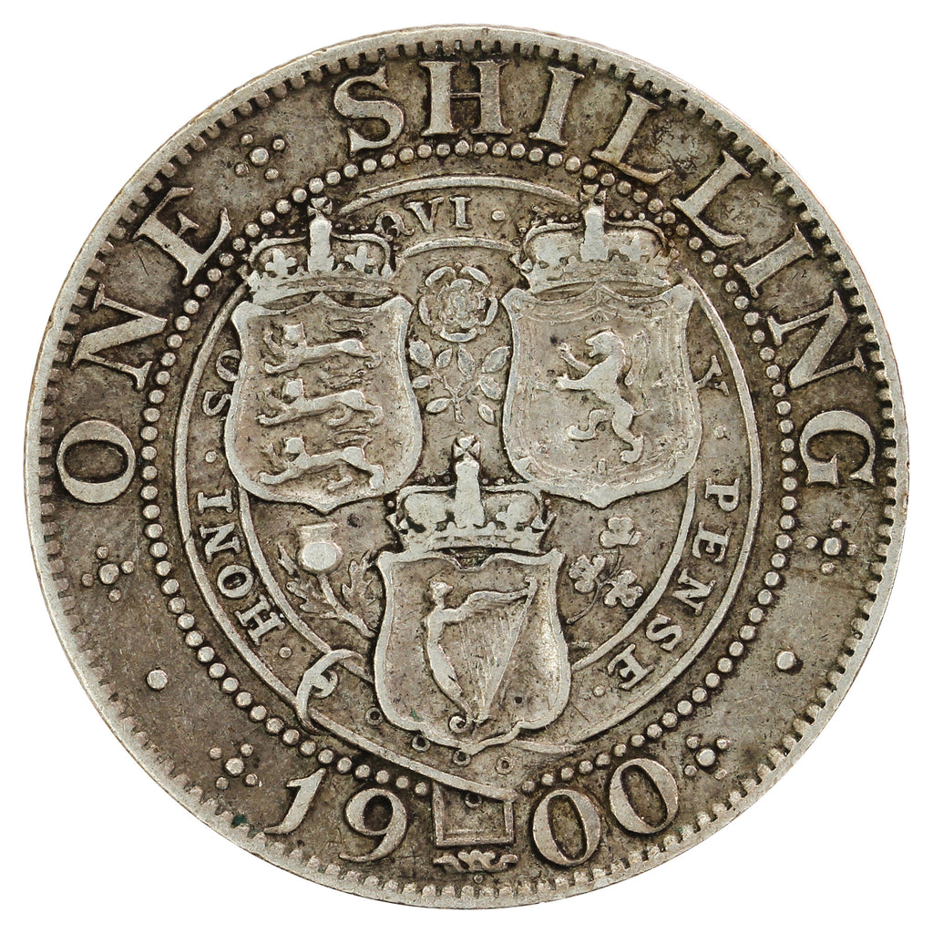 Great Britain 1900 Shilling VF-EF (VF30)