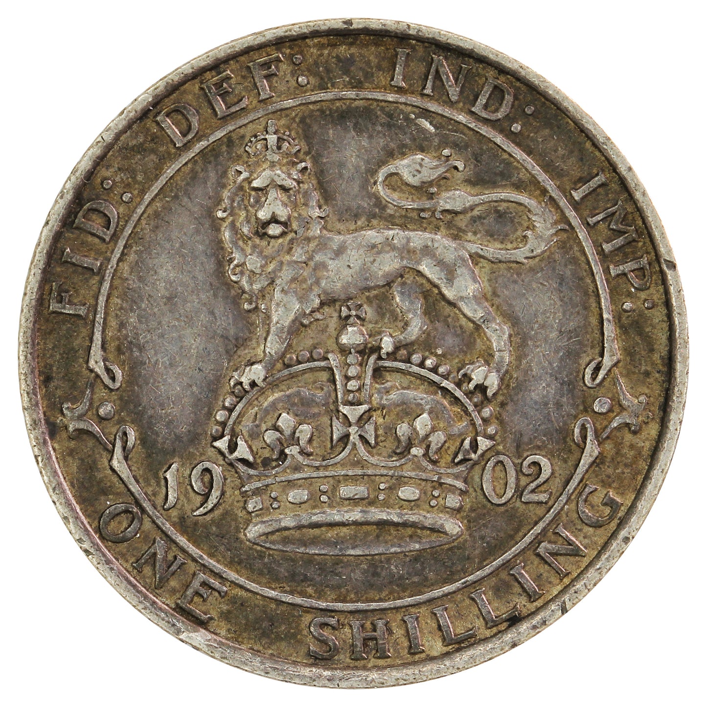 Great Britain 1902 Shilling Very Fine (VF20)