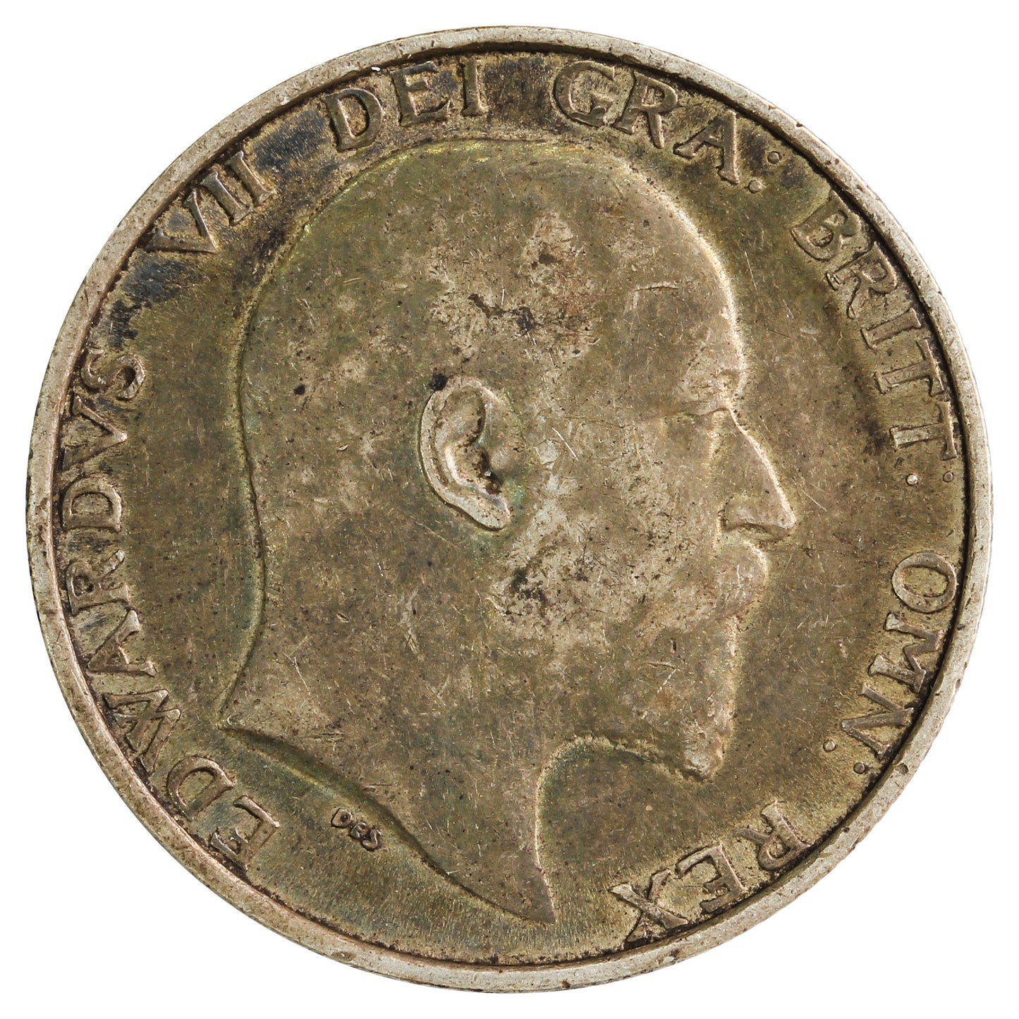 Great Britain 1907 Shilling VF-EF (VF30)