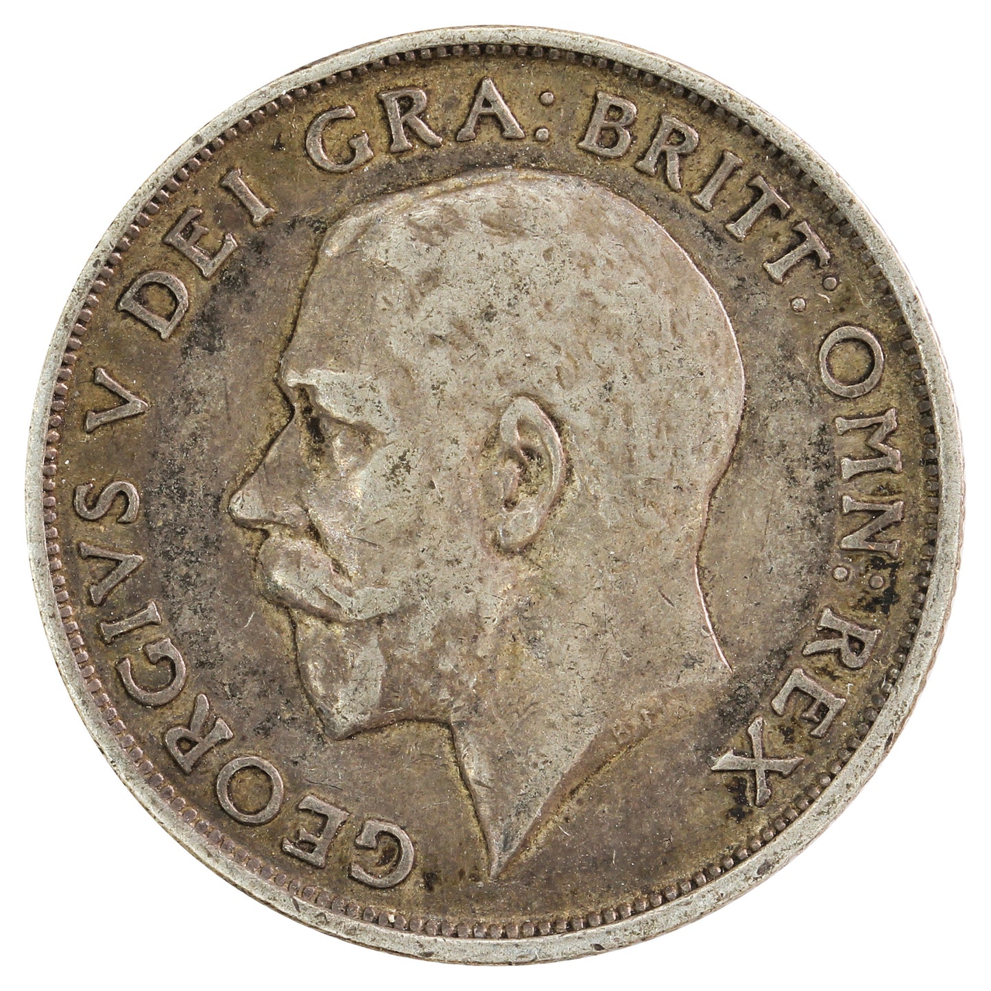 Great Britain 1914 Shilling VF-EF (VF30)