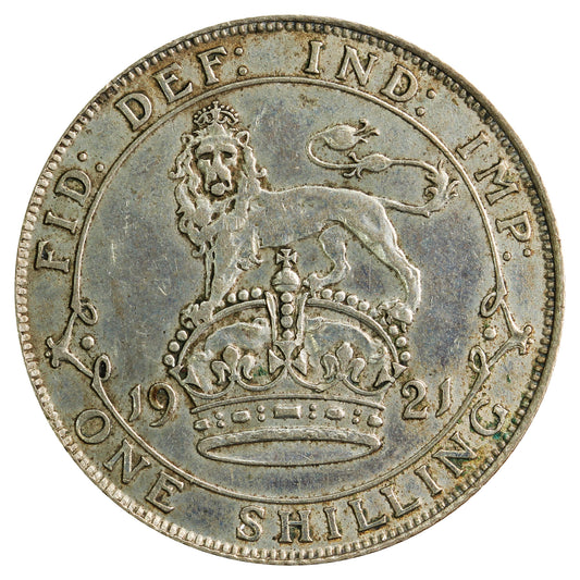 Great Britain 1921 Shilling Extra Fine (EF40)
