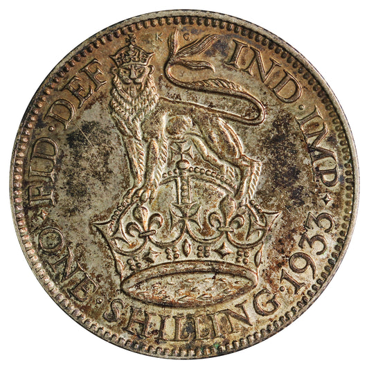 Great Britain 1933 Shilling AU-UNC (AU55)