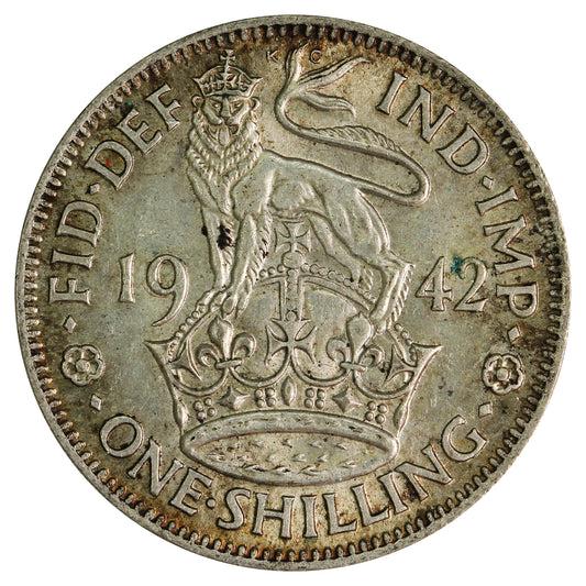 Great Britain 1942 Shilling Circulated
