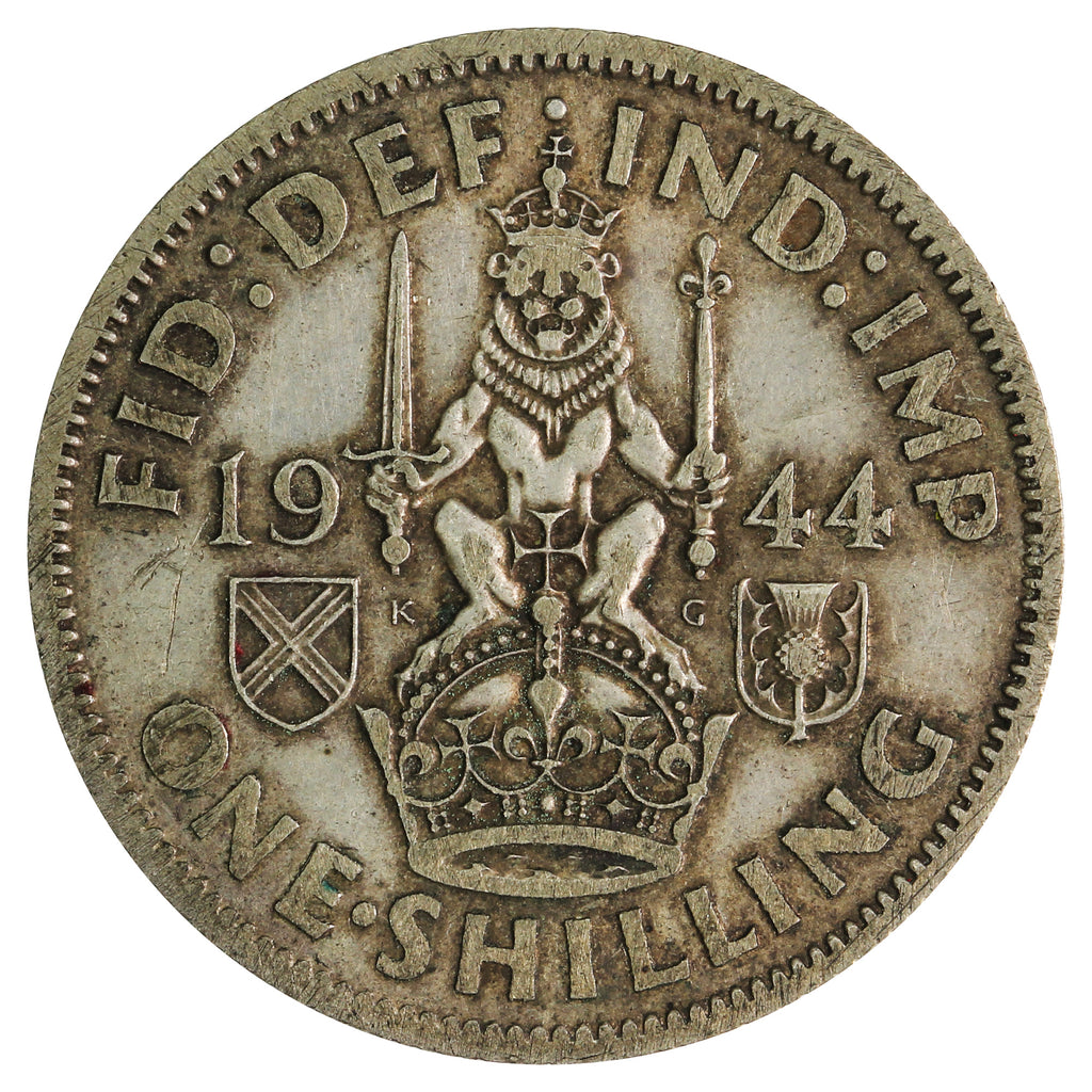 Great Britain 1944 Shilling Circulated