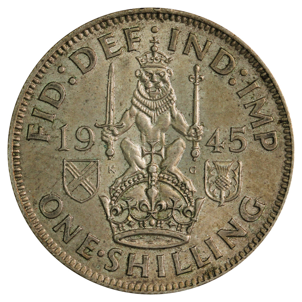 Great Britain 1945 Shilling Circulated
