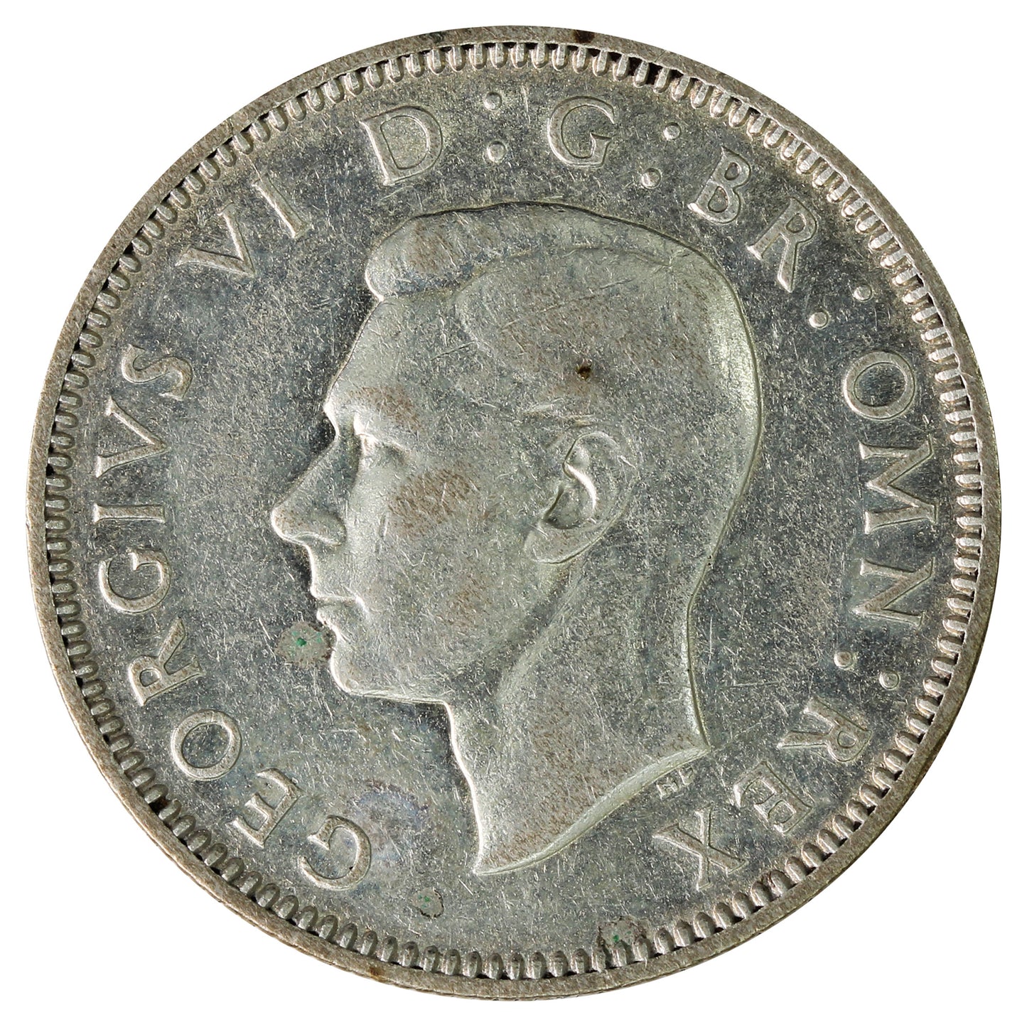 Great Britain 1946 English Crest Shilling Circulated